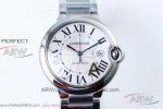 V6 Factory Swiss Cartier Ballon Bleu Stainless Steel Band 42mm Watch